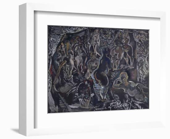 Temple of beauty-Jules Pascin-Framed Giclee Print