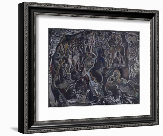 Temple of beauty-Jules Pascin-Framed Giclee Print
