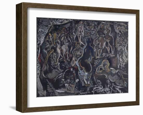 Temple of beauty-Jules Pascin-Framed Giclee Print