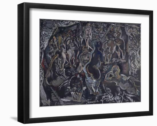 Temple of beauty-Jules Pascin-Framed Giclee Print