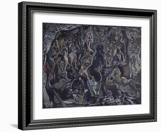 Temple of beauty-Jules Pascin-Framed Giclee Print