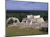 Temple of Columns, Chichen Itza Ruins, Maya Civilization, Yucatan, Mexico-Michele Molinari-Mounted Photographic Print