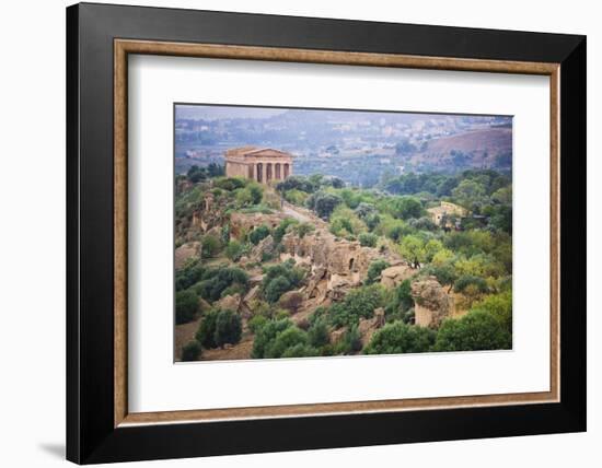 Temple of Concordia (Tempio Della Concordia)-Matthew Williams-Ellis-Framed Photographic Print