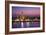 Temple of Dawn (Wat Arun) and Bangkok, Thailand-Jon Arnold-Framed Photographic Print