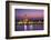 Temple of Dawn (Wat Arun) and Bangkok, Thailand-Jon Arnold-Framed Photographic Print