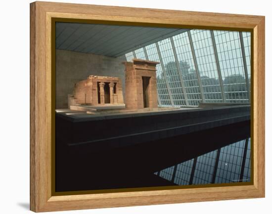 Temple of Dendur at the Metropolitan Museum of Art-Ted Thai-Framed Premier Image Canvas