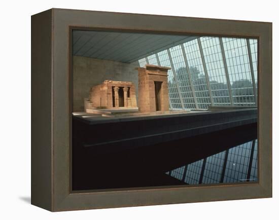 Temple of Dendur at the Metropolitan Museum of Art-Ted Thai-Framed Premier Image Canvas