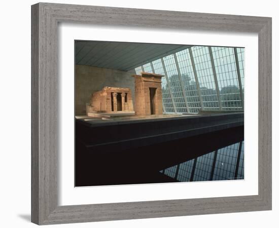 Temple of Dendur at the Metropolitan Museum of Art-Ted Thai-Framed Photographic Print