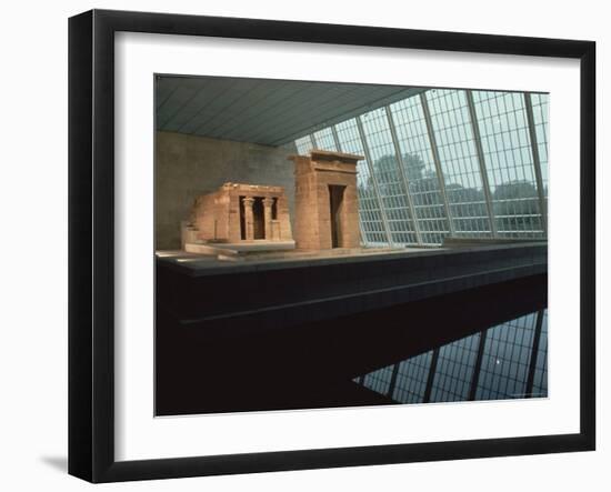 Temple of Dendur at the Metropolitan Museum of Art-Ted Thai-Framed Photographic Print