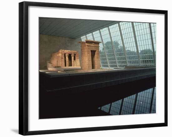 Temple of Dendur at the Metropolitan Museum of Art-Ted Thai-Framed Photographic Print