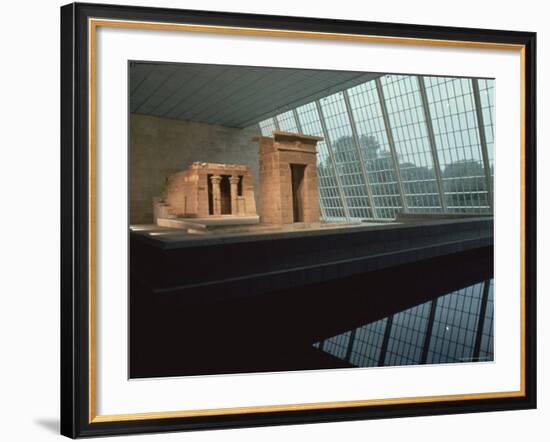 Temple of Dendur at the Metropolitan Museum of Art-Ted Thai-Framed Photographic Print