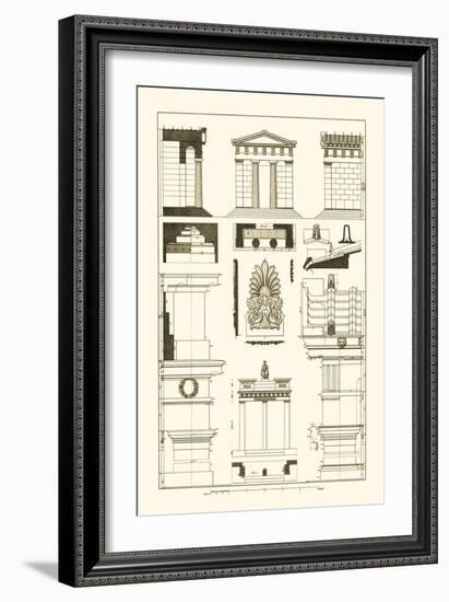 Temple of Diana, Monument of Thrasyllus-J. Buhlmann-Framed Art Print