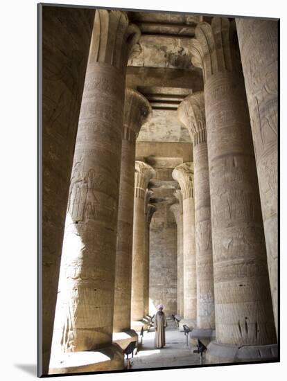 Temple of Edfu, Egypt, North Africa, Africa-Olivieri Oliviero-Mounted Photographic Print