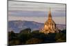 Temple of Gawdawpalin, Dated 12th Century, Bagan (Pagan), Myanmar (Burma), Asia-Nathalie Cuvelier-Mounted Photographic Print