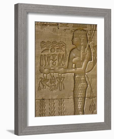 Temple of Hathor, Dendera, Egypt, North Africa-Julia Bayne-Framed Photographic Print