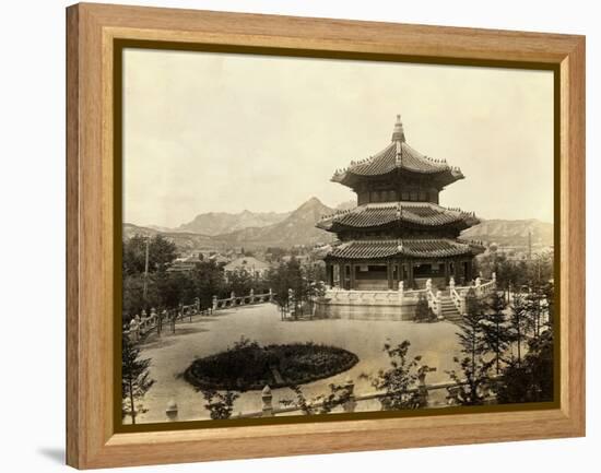 Temple of Heaven in Seoul-null-Framed Premier Image Canvas