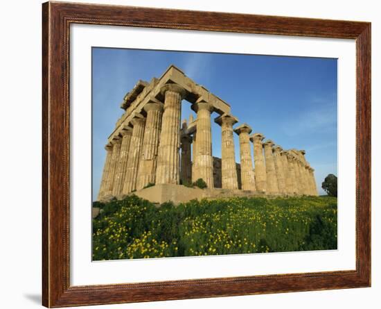 Temple of Hera, Dating from the 5th Century BC, Selinunte, Sicily, Italy, Europe-Ken Gillham-Framed Photographic Print