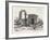 Temple of Hermonthis, Egypt, 1879-null-Framed Giclee Print