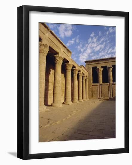 Temple of Horus, Edfu, Egypt, North Africa-Julia Bayne-Framed Photographic Print