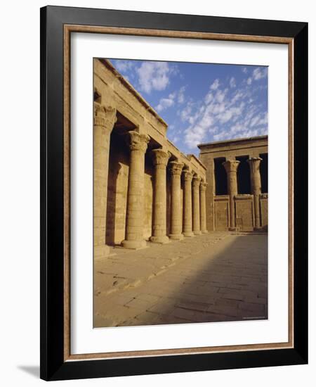 Temple of Horus, Edfu, Egypt, North Africa-Julia Bayne-Framed Photographic Print