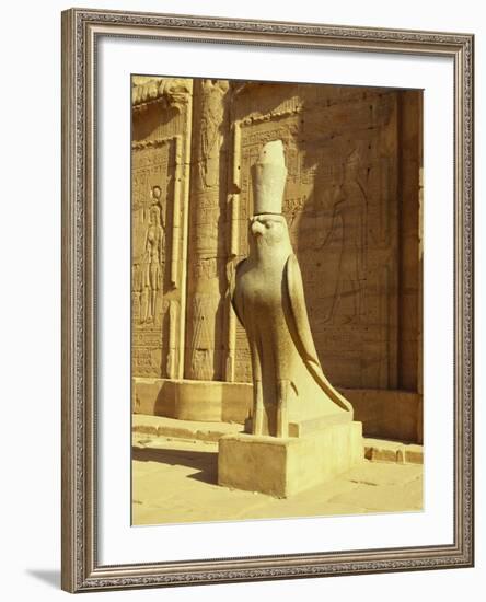 Temple of Horus, Idfu, Aswan, Egypt-Robert Harding-Framed Photographic Print