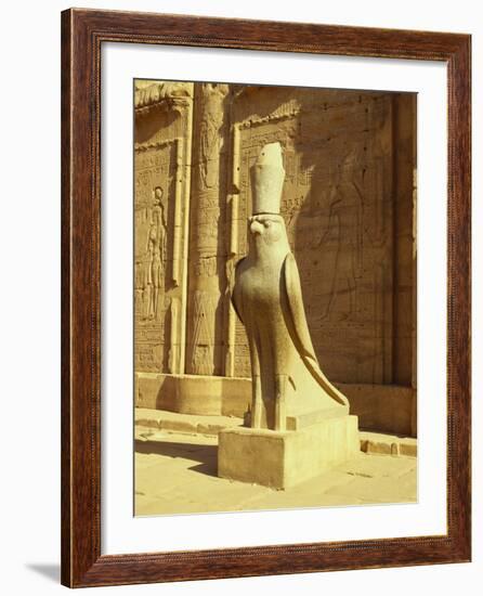 Temple of Horus, Idfu, Aswan, Egypt-Robert Harding-Framed Photographic Print