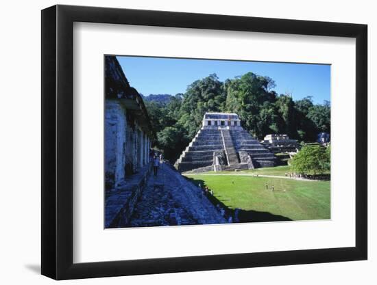 Temple of Inscriptions, Palenque Ruins, Chiapas, Mexico-Rob Cousins-Framed Photographic Print