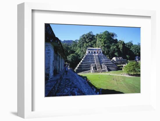 Temple of Inscriptions, Palenque Ruins, Chiapas, Mexico-Rob Cousins-Framed Photographic Print