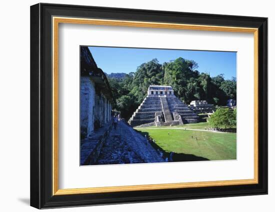 Temple of Inscriptions, Palenque Ruins, Chiapas, Mexico-Rob Cousins-Framed Photographic Print