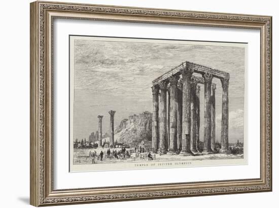 Temple of Jupiter Olympius-Henry William Brewer-Framed Giclee Print