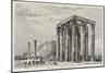 Temple of Jupiter Olympius-Henry William Brewer-Mounted Giclee Print