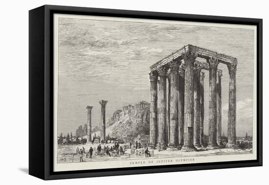 Temple of Jupiter Olympius-Henry William Brewer-Framed Premier Image Canvas