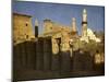 Temple of Luxor at eventide', Egypt-English Photographer-Mounted Giclee Print