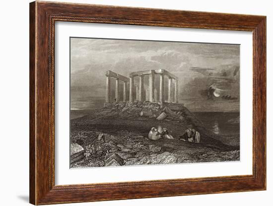 Temple of Minerva Medica-Joseph Mallord William Turner-Framed Giclee Print