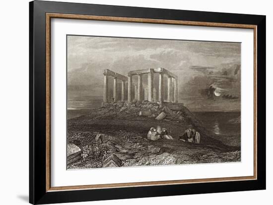 Temple of Minerva Medica-Joseph Mallord William Turner-Framed Giclee Print