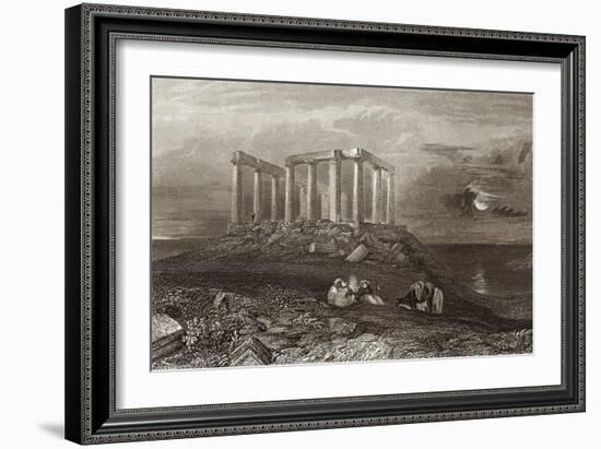 Temple of Minerva Medica-Joseph Mallord William Turner-Framed Giclee Print