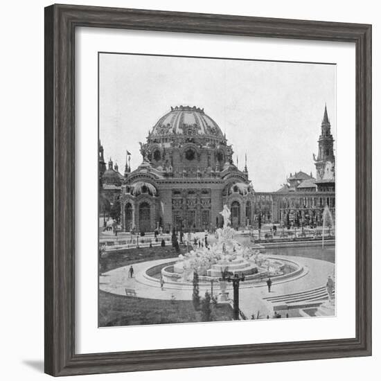 Temple of Music at the Pan-American Exhibition at Buffalo, 1901-null-Framed Giclee Print