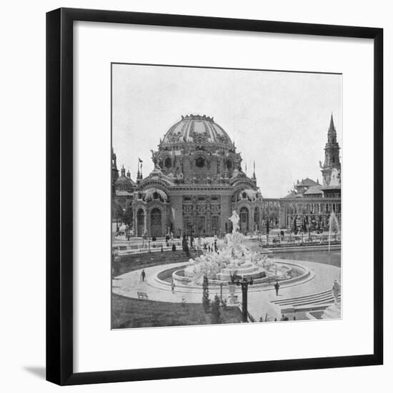 Temple of Music at the Pan-American Exhibition at Buffalo, 1901-null-Framed Giclee Print