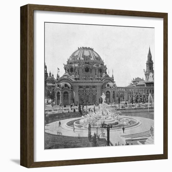 Temple of Music at the Pan-American Exhibition at Buffalo, 1901-null-Framed Giclee Print