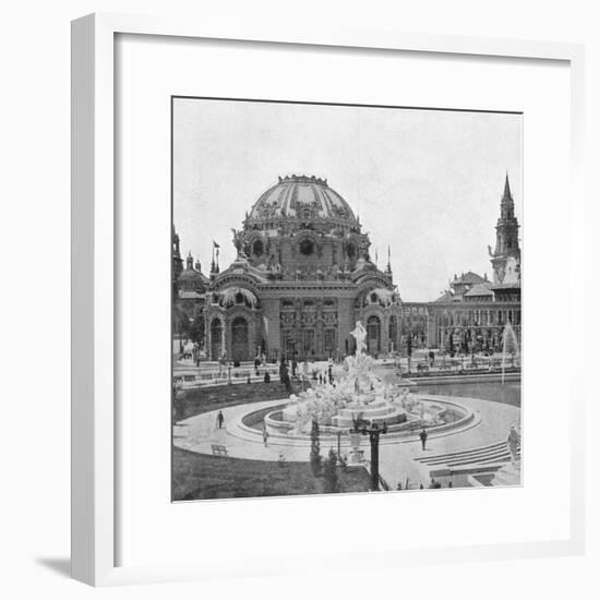 Temple of Music at the Pan-American Exhibition at Buffalo, 1901-null-Framed Giclee Print