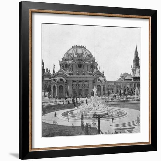 Temple of Music at the Pan-American Exhibition at Buffalo, 1901-null-Framed Giclee Print