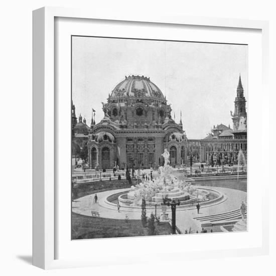 Temple of Music at the Pan-American Exhibition at Buffalo, 1901-null-Framed Giclee Print