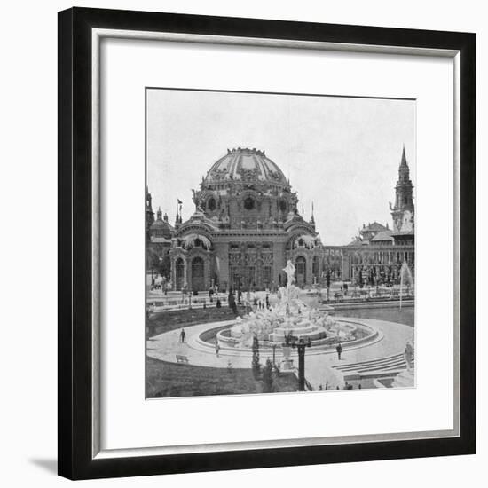 Temple of Music at the Pan-American Exhibition at Buffalo, 1901-null-Framed Giclee Print