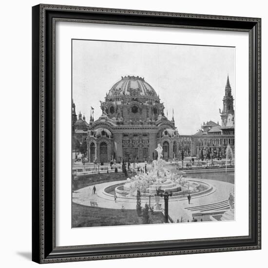 Temple of Music at the Pan-American Exhibition at Buffalo, 1901-null-Framed Giclee Print