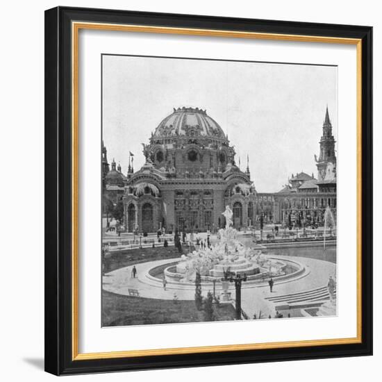 Temple of Music at the Pan-American Exhibition at Buffalo, 1901-null-Framed Giclee Print