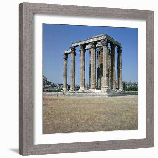 Temple of Olympian Zeus in Athens, 2nd Century Bc-CM Dixon-Framed Photographic Print