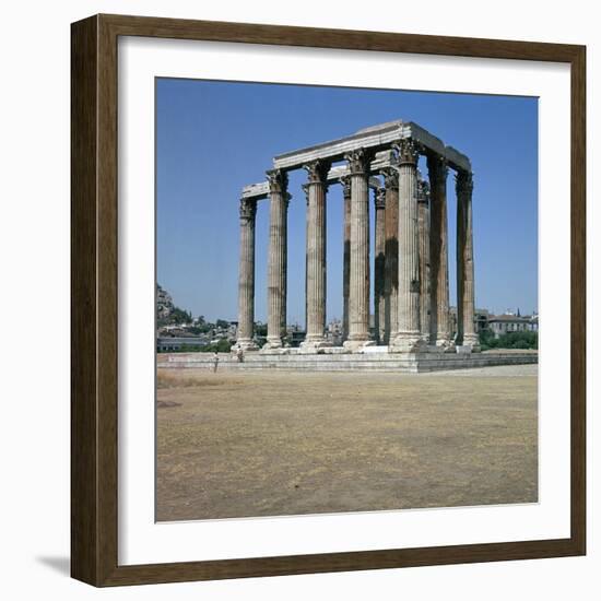 Temple of Olympian Zeus in Athens, 2nd Century Bc-CM Dixon-Framed Photographic Print