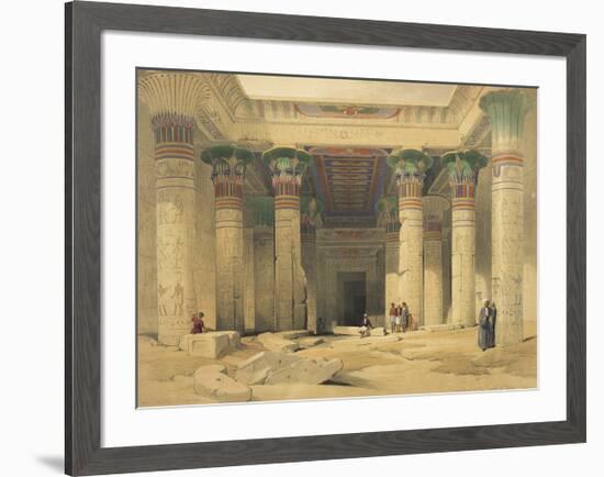 Temple of Philae-David Roberts-Framed Premium Giclee Print