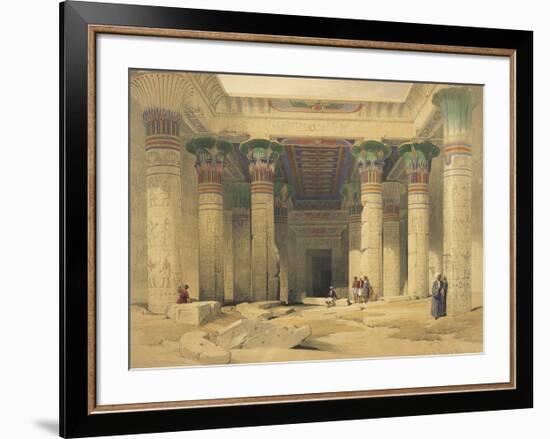 Temple of Philae-David Roberts-Framed Premium Giclee Print