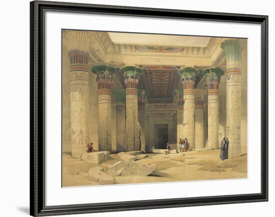 Temple of Philae-David Roberts-Framed Premium Giclee Print